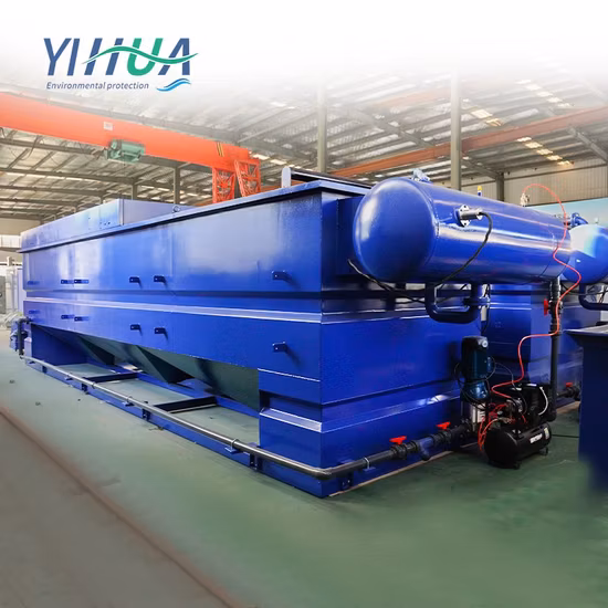 Flotação de ar dissolvido do sistema Daf